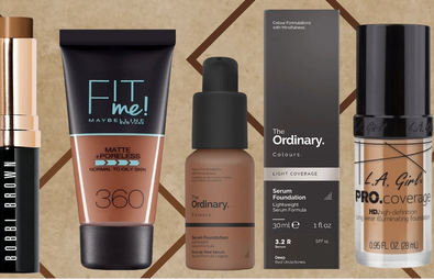 best foundations for dark skin